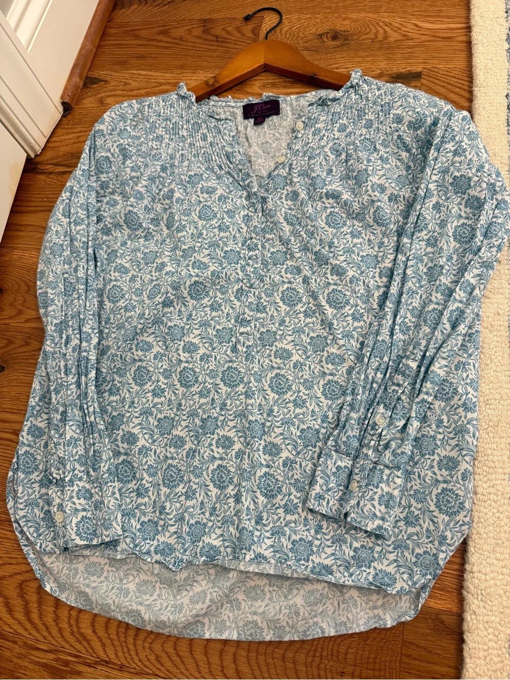 J. Crew crew ruffle